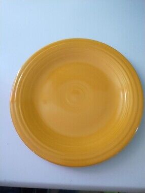 Vintage Fiesta Yellow Dinner Plate